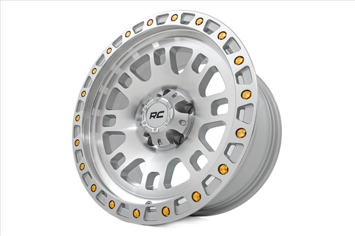 82 Series Wheel One-Piece Full Machined 17x9 5x4.5 -12mm Rough Country