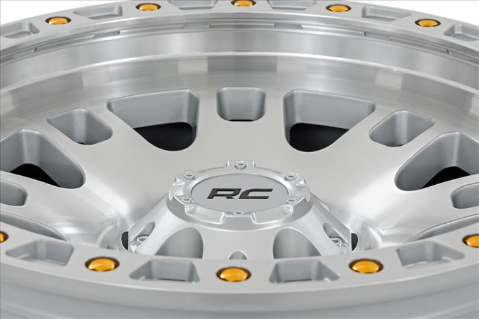 82 Series Wheel One-Piece Full Machined 17x9 5x4.5 -12mm Rough Country