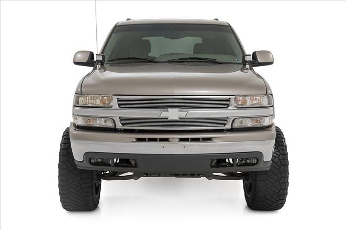 LED Light Kit Ditch Mount 2 Inch Black Pair Spot Chevy Silverado 1500 (99-06)/Tahoe (00-06) Rough Country
