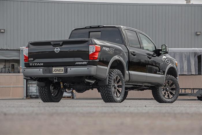 3 Inch Lift Kit Red Nissan Titan 2WD/4WD (2004-2024) Rough Country