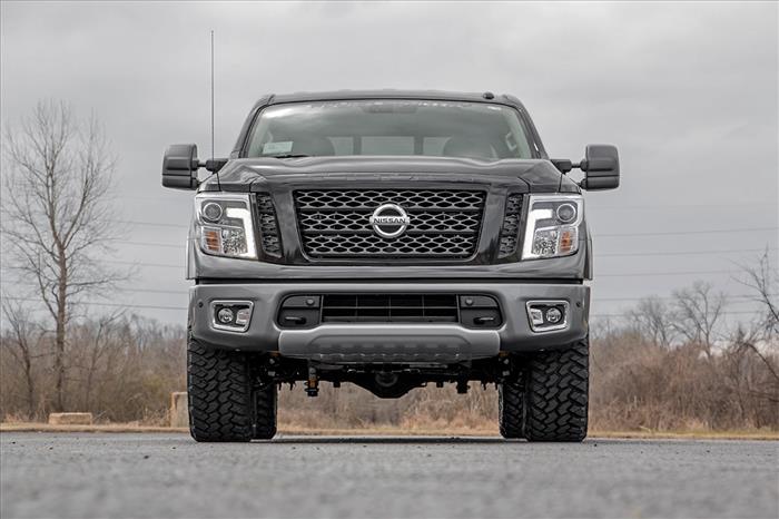 3 Inch Lift Kit N3 Struts and Shocks 17-21 Nissan Titan 4WD Rough Country