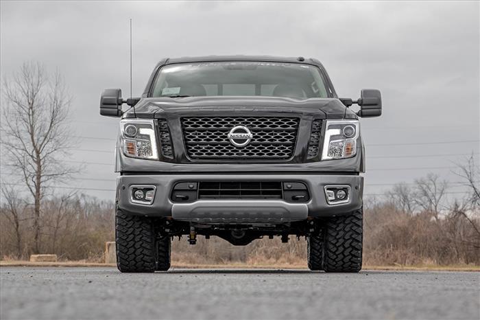3 Inch Lift Kit N3 Struts & Shocks Nissan Titan 4WD (2017-2024) Rough Country