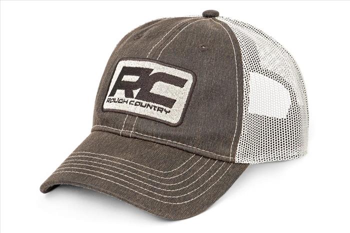 Rough Country Mesh Hat Tan Rough Country