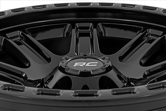 84 Series Wheel Gloss Black 18x8.5 6x135 +0mm Rough Country