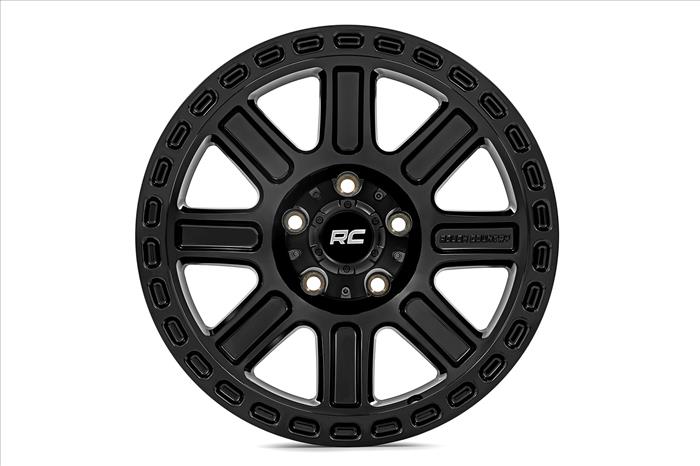 84 Series Wheel Gloss Black 18x8.5 5x5 +0mm Rough Country