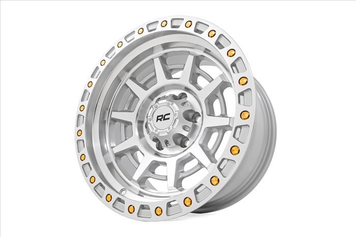 85 Series Wheel Simulated Beadlock Full Machine 17x9 5x4.5 -12mm Rough Country