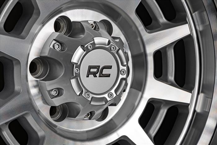 85 Series Wheel Simulated Beadlock Full Machine 17x9 5x4.5 -12mm Rough Country