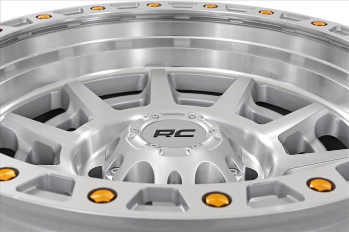 85 Series Wheel Simulated Beadlock Full Machine 17x9 5x5 -12mm Rough Country