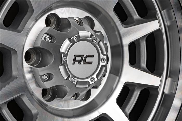 85 Series Wheel Simulated Beadlock Full Machine 17x9 5x5 -12mm Rough Country