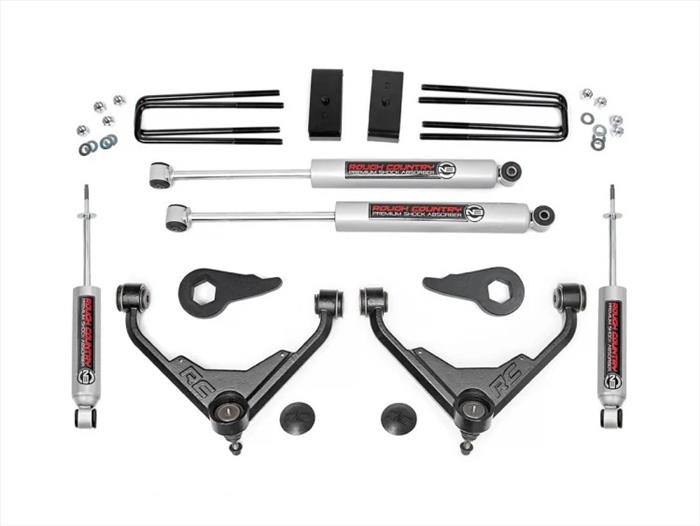 3 Inch Suspension Lift Kit 01-10 2500/3500 PU/SUV 2WD/4WD FK & FF RPO Rough Country