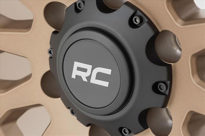 87 Series Wheel Simulated Beadlock Bronze/Black 17x8.5 6x5.5 +25mm Rough Country