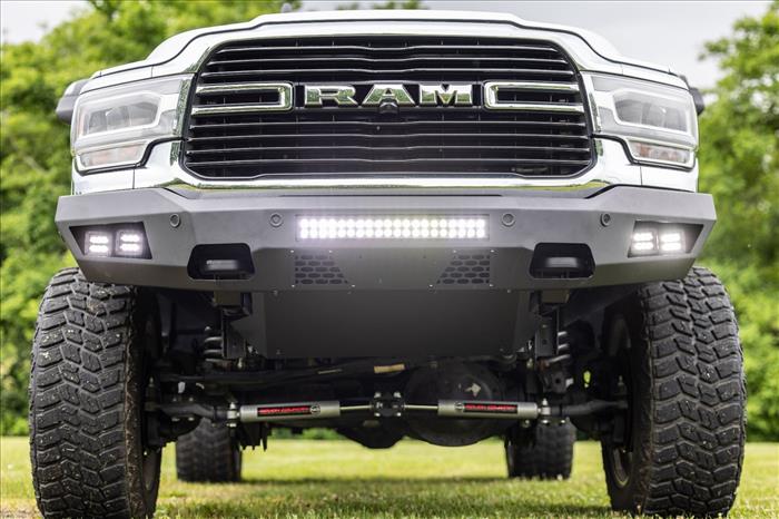 N3 Steering Stabilizer Dual 2.5-8 Inch Lift Ram 2500 (14-26)/3500 (13-26) Rough Country