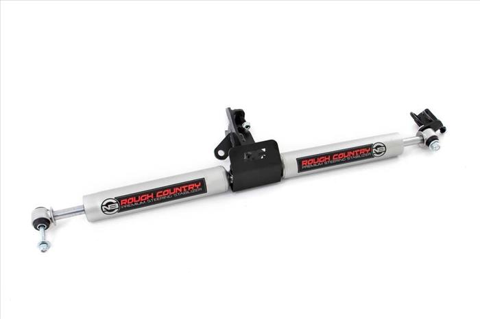 Jeep Dual Steering Stabilizer 99-04 Grand Cherokee WJ Rough Country