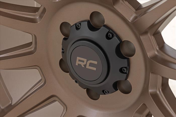 90 Series Wheel One-Piece Bronze 18x9 6x5.5 0mm Rough Country