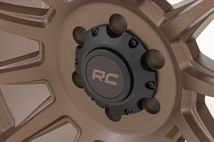 90 Series Wheel One-Piece Bronze 18x9 6x5.5 -12mm Rough Country