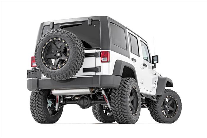Contoured Drop Steps 4 Door Jeep Wrangler Unlimited 2WD/4WD (2007-2018) Rough Country
