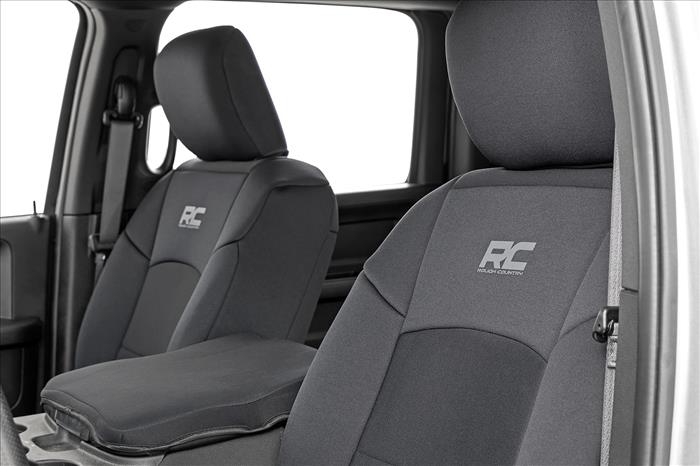Seat Covers Bucket Seats Front Row and Rear Row Ram 2500 2WD/4WD (19-23) Rough Country
