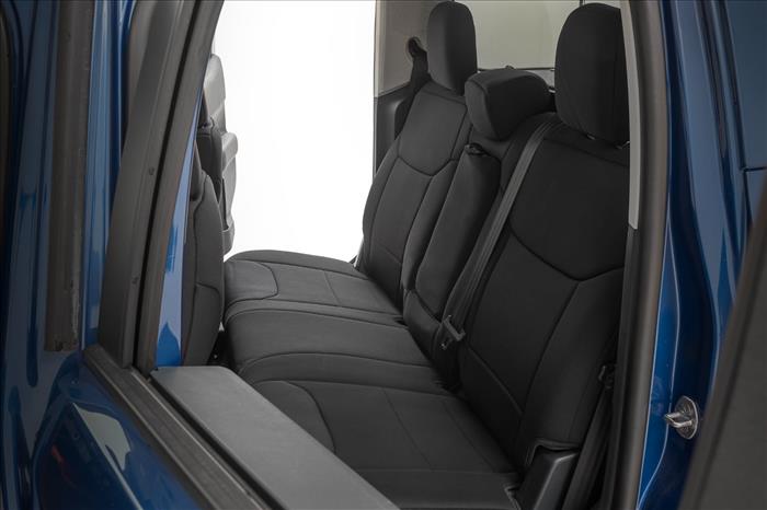 Seat Covers FR & RR W/Armrest Crew Cab Ford Maverick 2WD/4WD (22-26) Rough Country