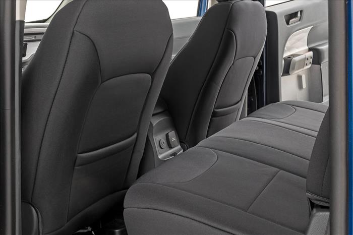 Seat Covers FR & RR W/Armrest Crew Cab Ford Maverick 2WD/4WD (22-26) Rough Country