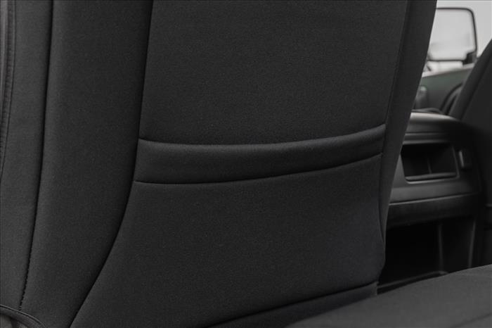 Seat Covers FR Bucket & RR 60/40 Bench Silverado/Sierra 2500HD/3500HD (14-26) Rough Country