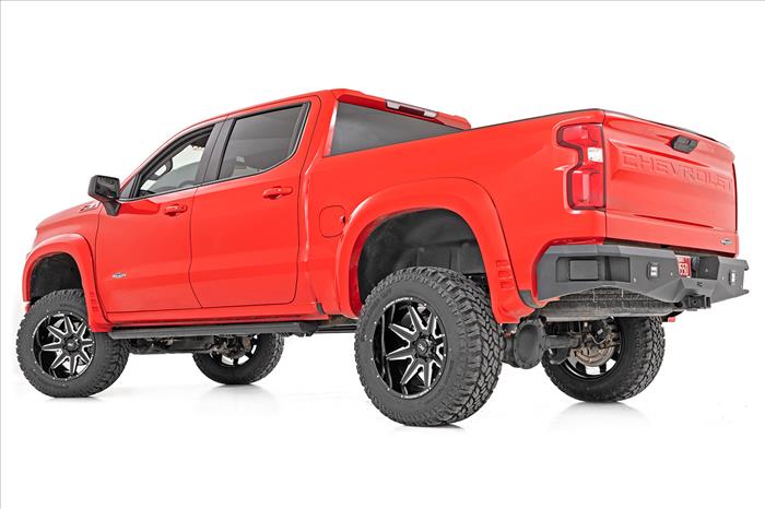 91 Series Milled One-Piece Gloss Black 20x12 8x180 -44mm Rough Country