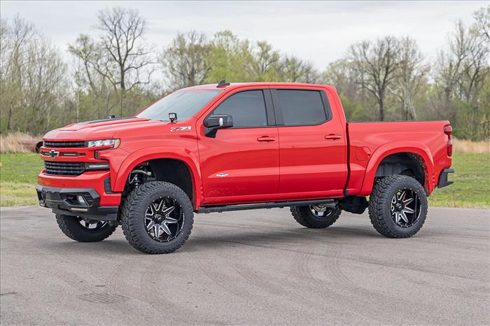 91 Series Milled One-Piece Gloss Black 22x12 8x6.5 -44mm Rough Country