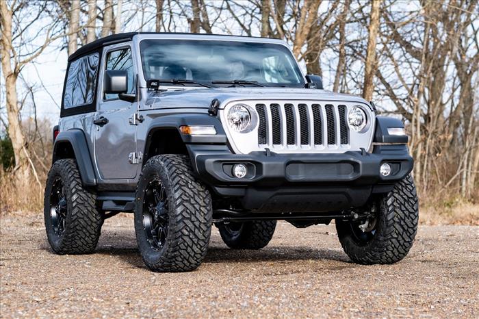 3.5 Inch Lift Kit Adj LCA FR D/S M1R Jeep Wrangler JL 4WD (2024-2026) Rough Country