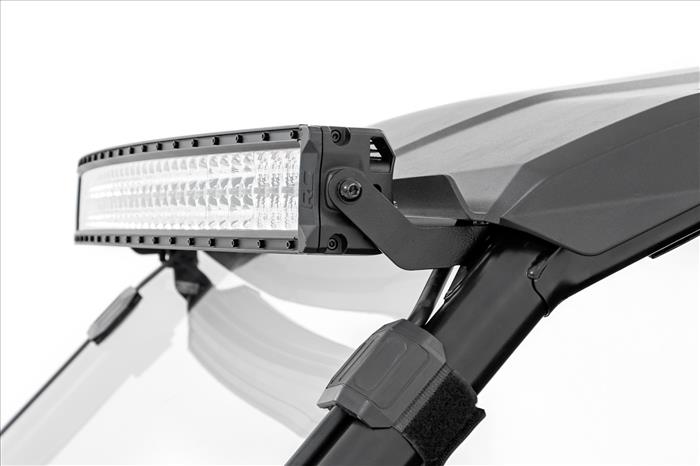 LED Light Kit Front Mount 40 Inch Black Dual Row White DRL Honda Talon 1000 Rough Country