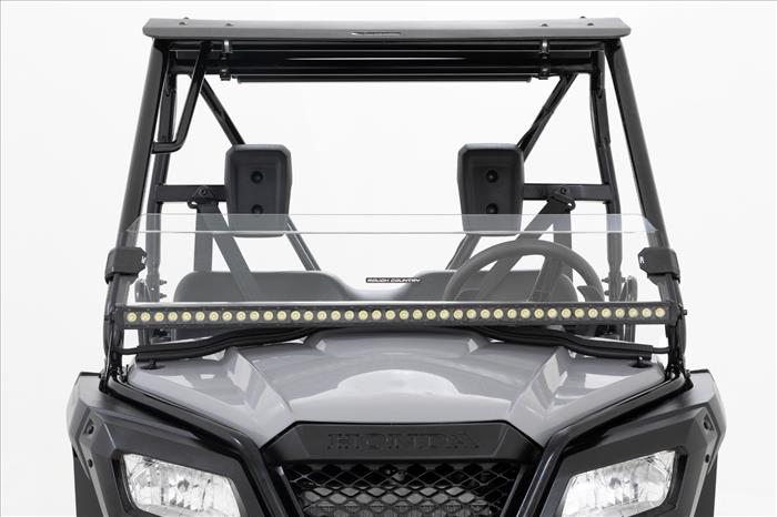LED Light Cage Mount 40 Inch Black Honda Pioneer 520 Rough Country