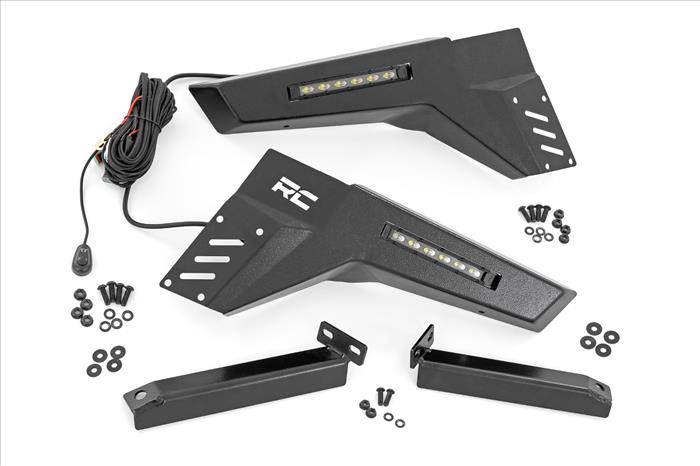 Bumper Wings Stinger 6 Inch Led Combo Honda Pioneer 1000-6 Rough Country