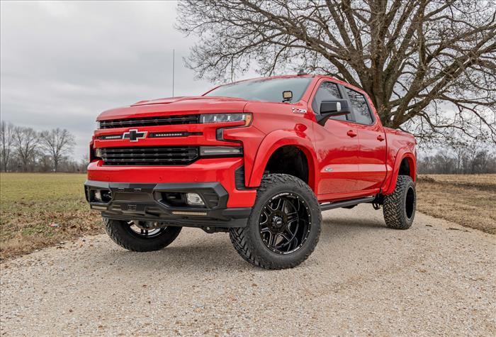 92 Series Wheel Machined One-Piece Gloss Black 20x12 8x180 -44mm Rough Country