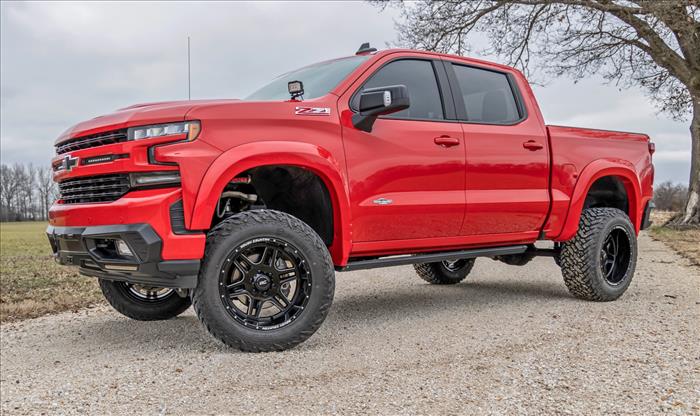 92 Series Wheel Machined One-Piece Gloss Black 20x12 6x5.5 -44mm Rough Country