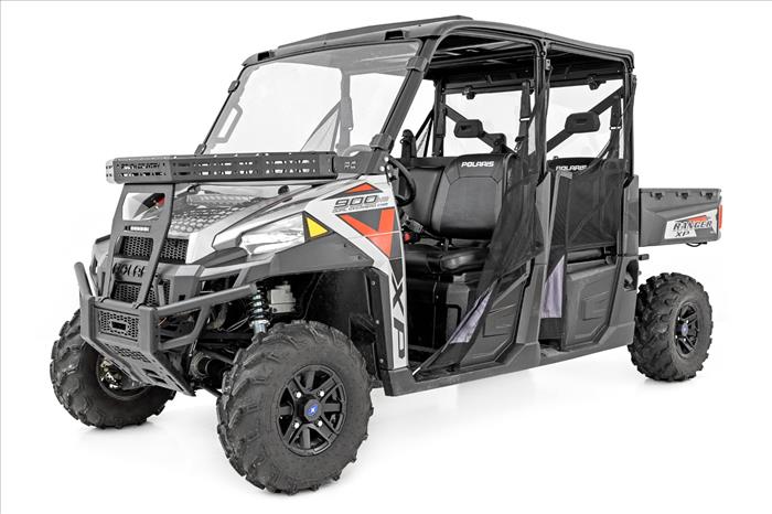 Front Cargo Rack 6 Inch Black Slimline Polaris Ranger XP 900/Ranger XP 1000 Rough Country