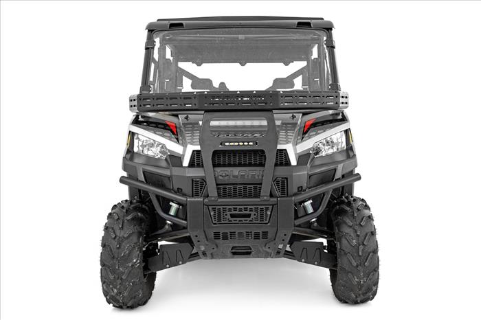 Front Cargo Rack 6 Inch Black Slimline Polaris Ranger XP 900/Ranger XP 1000 Rough Country
