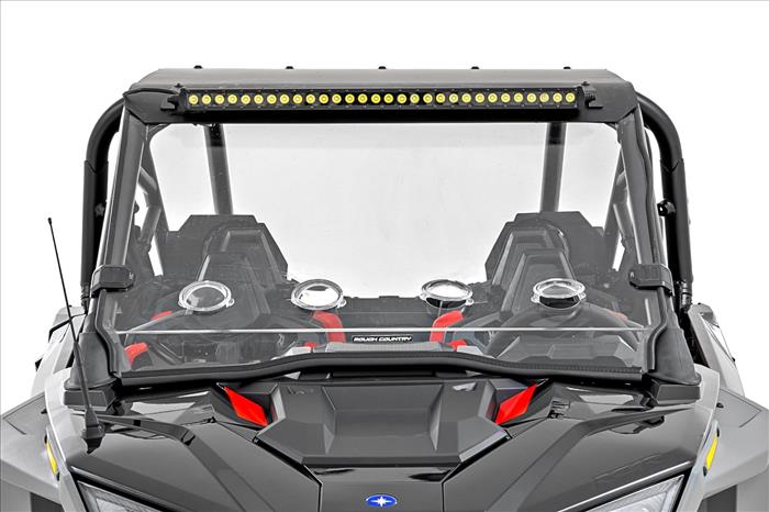 30 Inch Single Row Light Mount Front Black Series Polaris RZR Turbo R Rough Country