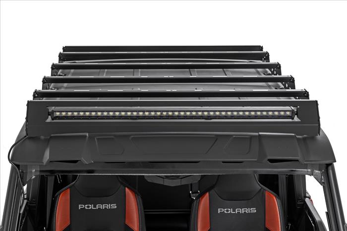 Roof Rack 40 Inch Black Single Row Polaris XPEDITION ADV 5 Rough Country