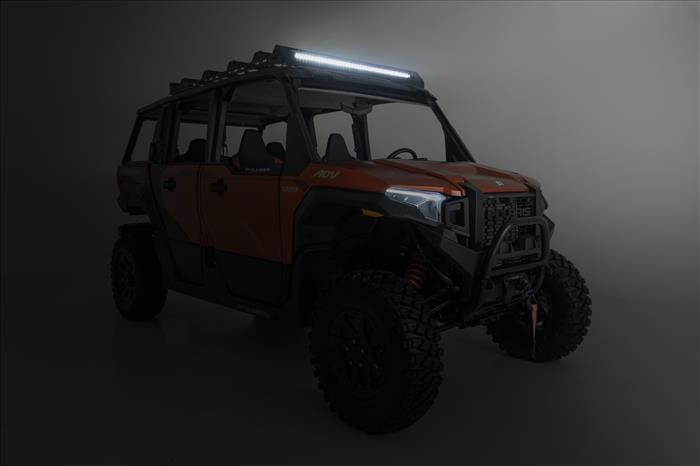 Roof Rack 40 Inch Spectrum Series Single Row Polaris XPEDITION ADV 5 Rough Country