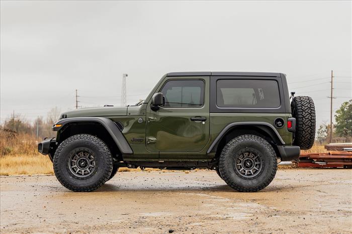 3.5 Inch Lift Kit C/A Drop Front D/S Jeep Wrangler JL 4WD (2024-2026) Rough Country