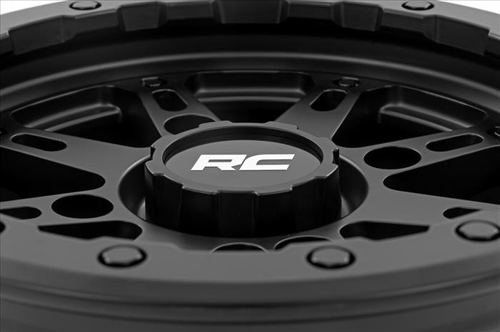 94 Series Wheel UTV Matte Black 14x7 4x156 +10mm Rough Country