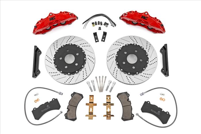 Performance Brake System Front Jeep Wrangler JK/Wrangler Unlimited (07-18) Rough Country