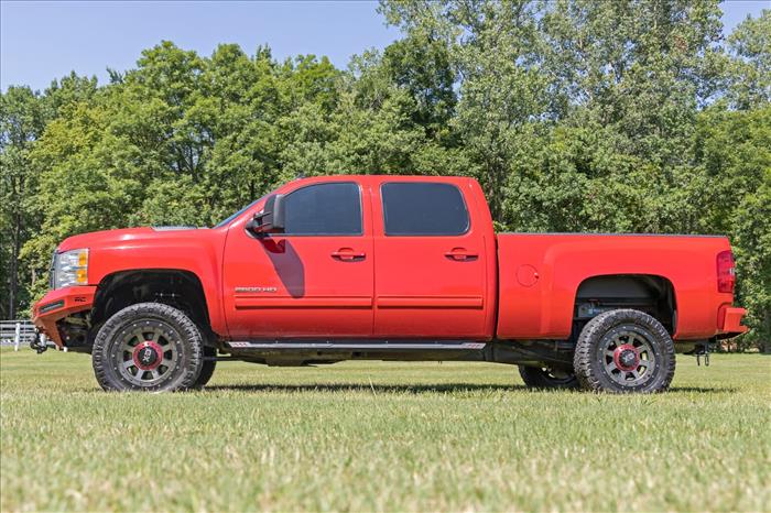 3.5 Inch Lift Kit Knuckle Vertex Red Silverado/Sierra 2500HD/3500HD (11-19) Rough Country