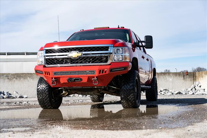 3.5 Inch Knuckle Lift Kit with V2 Shocks 11-19 Chevy/GMC 2500HD/3500HD Rough Country