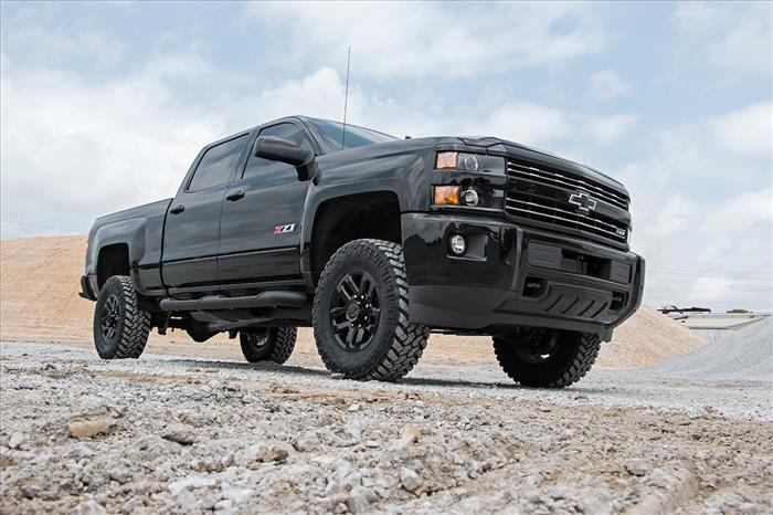 3.5 Inch Lift Kit M1 Red Silverado/Sierra 2500HD/3500HD (11-19) Rough Country
