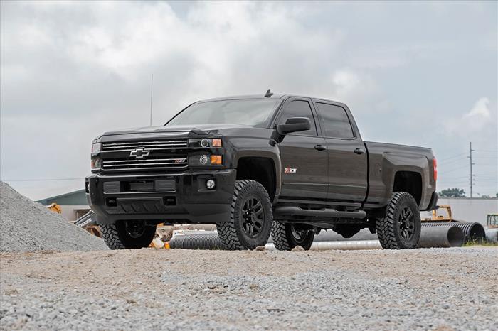 3.5 Inch Lift Kit Vertex Red Silverado/Sierra 2500HD/3500HD (11-19) Rough Country