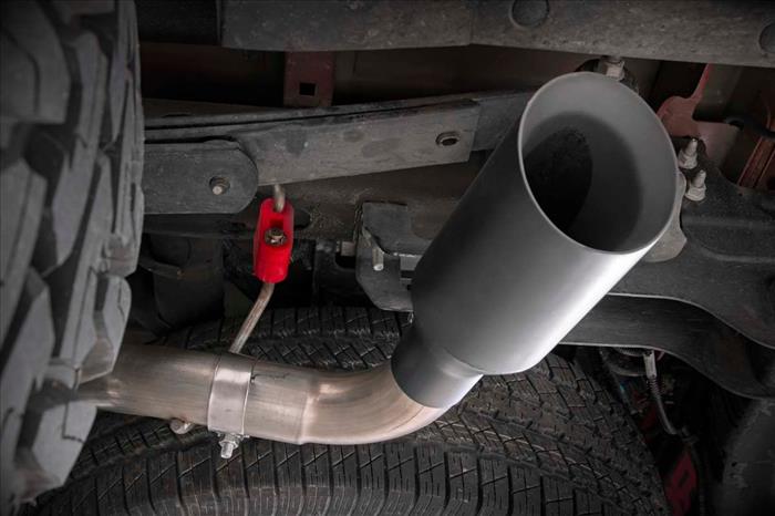 Performance Cat-Back Exhaust Stainless 4.8L/5.3L Silverado/Sierra 1500 (09-13) Rough Country