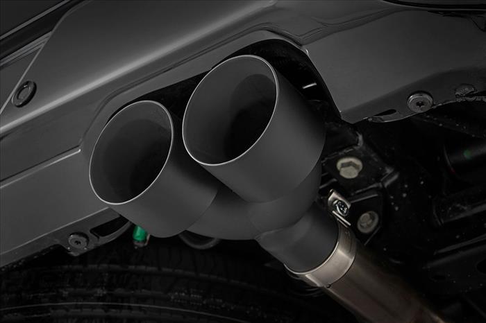 Performance Exhuast Stainless Crew/Dbl RR Exit Silverado/Sierra 1500 (19-26) Rough Country