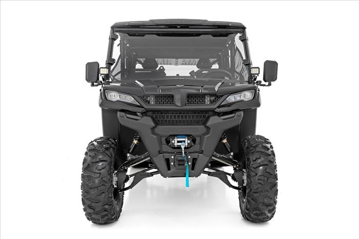 LED Light Kit Cage Mount 2 Inch Black Pair White DRL CFMOTO UFORCE 1000 Rough Country