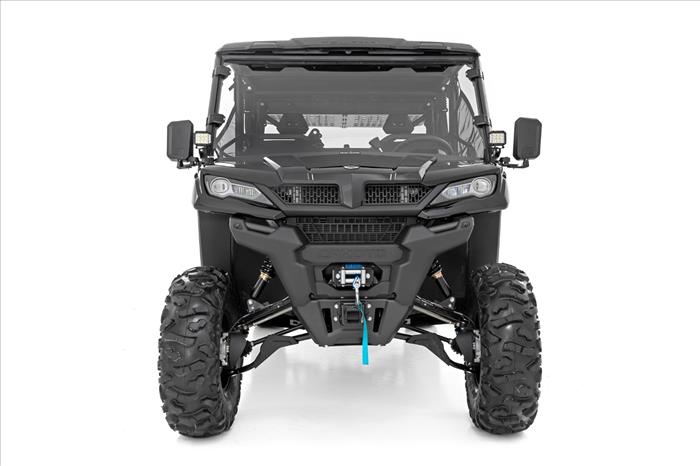 LED Light Kit Cage Mount 2 Inch Chrome Pair Wide Angle CFMOTO UFORCE 1000 Rough Country