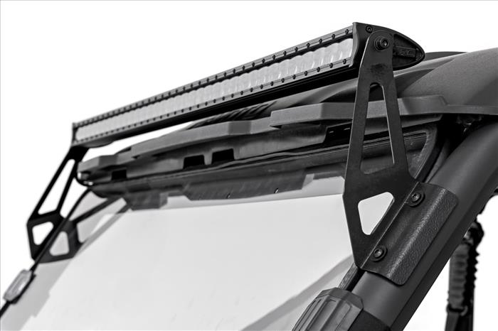 LED Light Kit Front Mount 50 Inch Black Single Row CFMOTO UFORCE 1000 Rough Country