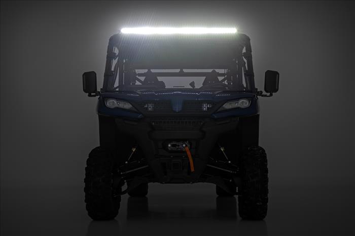 LED Light Kit Front Mount 50 Inch Black Single Row CFMOTO UFORCE 1000 Rough Country